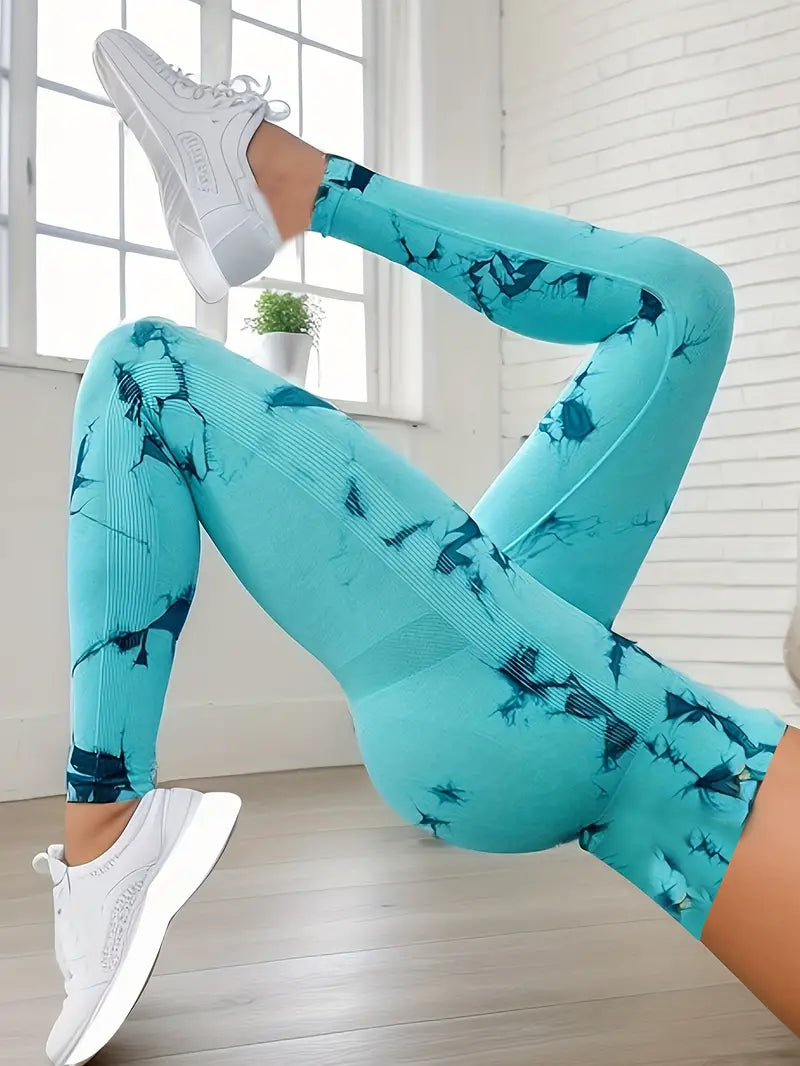 Leggins deportivos tie dye