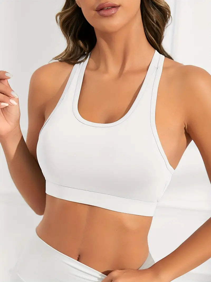 Top blanco con transparencia