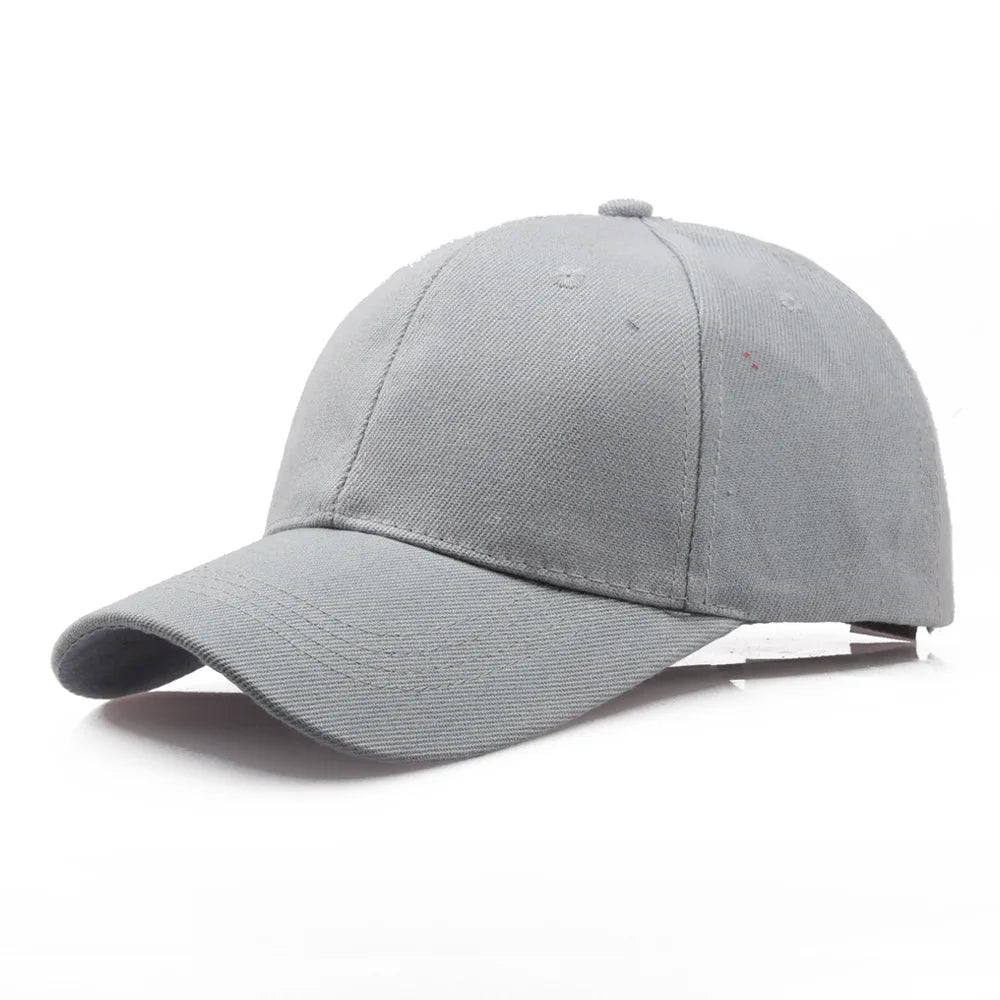 Gorra de beisbol gris