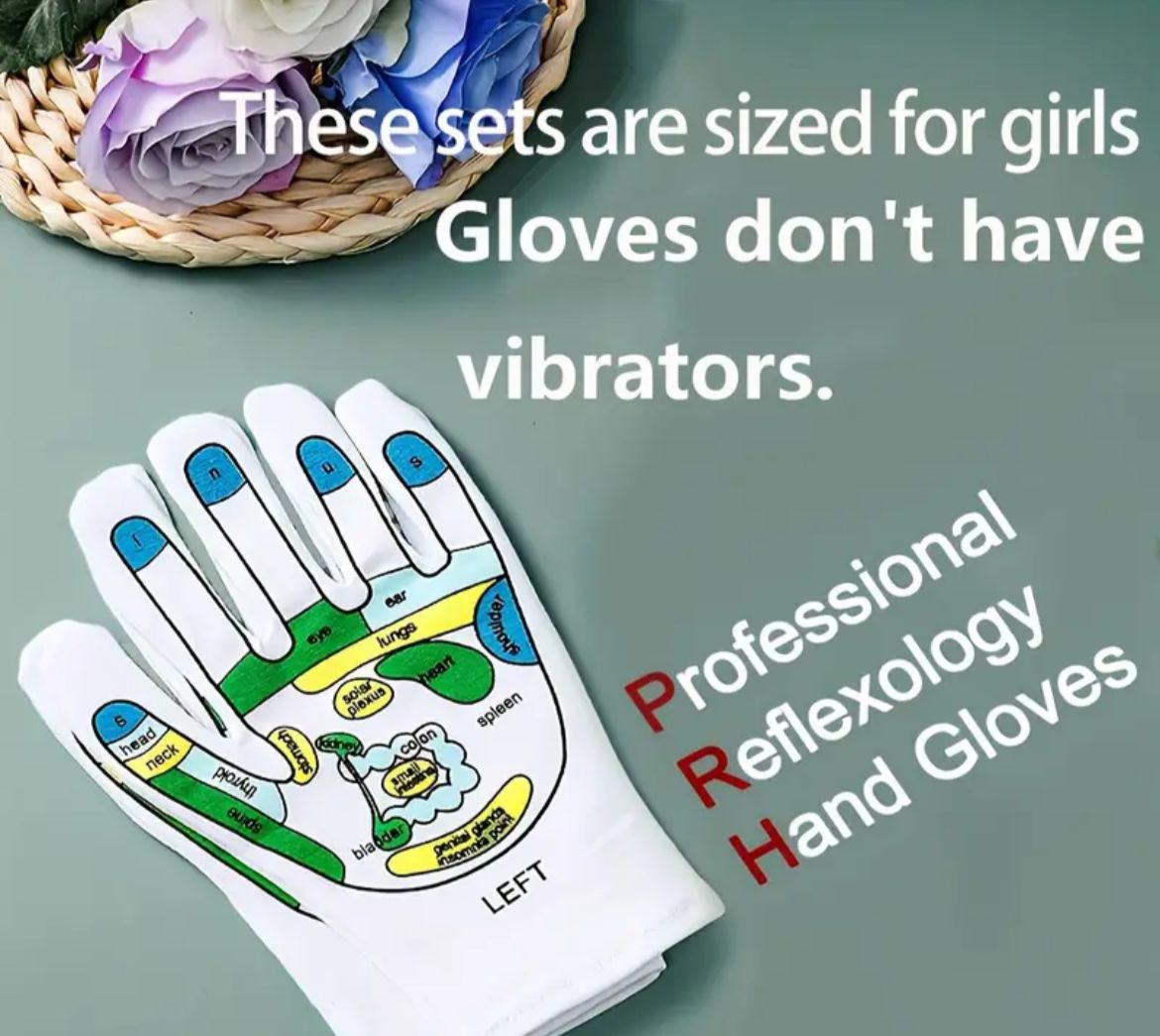 Guantes profesionales de reflexología