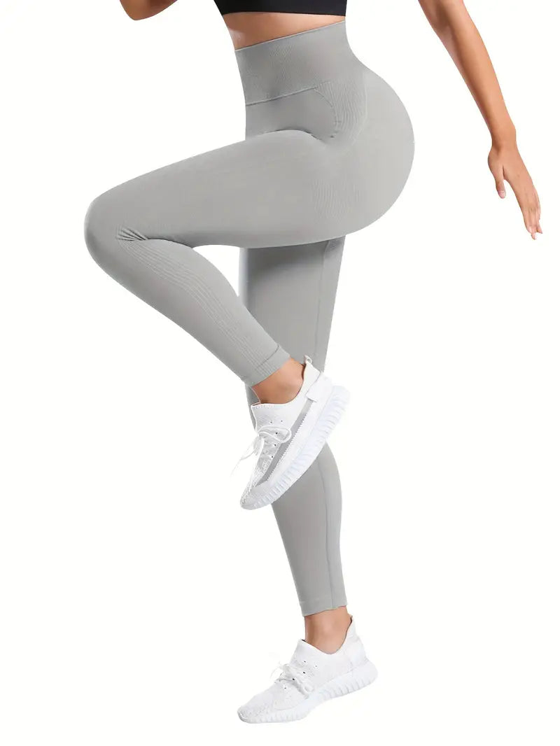 Pantalones de Yoga OZ Calma en Color Plata Gris