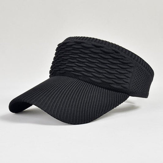 Gorra de visera negra