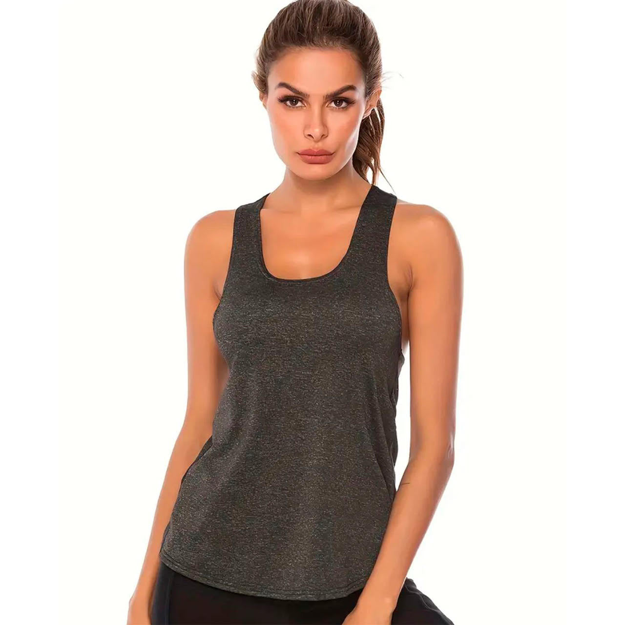 Camiseta Sin Mangas Deportiva Calma para Mujer